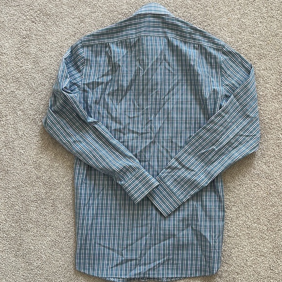 NWOT J. Crew Factory Mens Long Sleeve Plaid Button Down Shirt Sz Small (14-14.5) - Picture 2 of 2